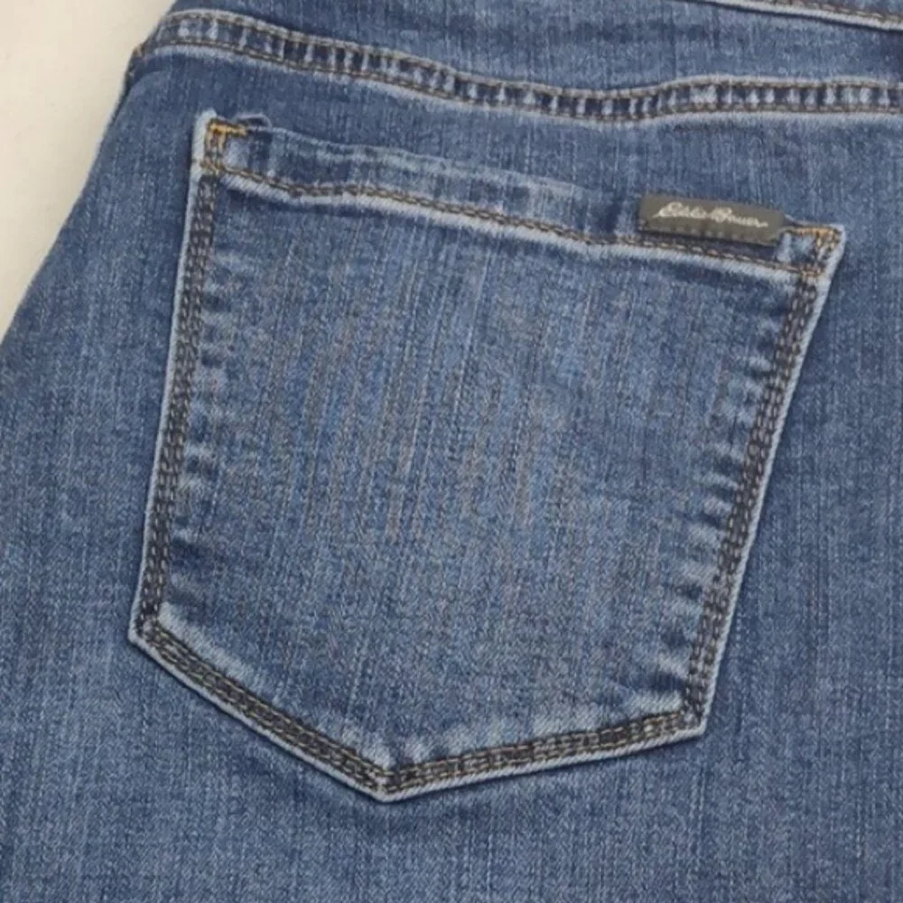 LIKE NEW EDDIE BAUER VOYAGER HIGH-RISE CROP JEANS 6/28x26 ⭐️